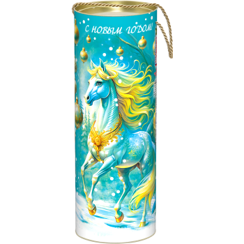 Туба "Золото и бирюза", с анимацией - фото - 4