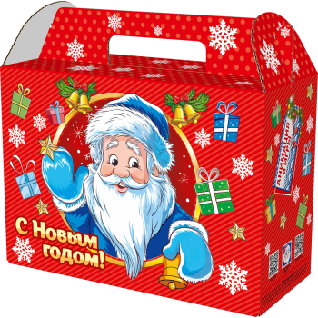 Чемодан "Новогодняя дружба" с анимацией - фото - 6