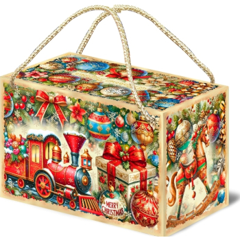 Посылка с золотыми ручками "Волшебный праздник" - фото - 5